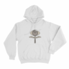 GoogleDebunker Inquisitive Unisex Hoodie White