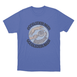 Googledebunker Cat And Dog Unisex T Shirt Blue