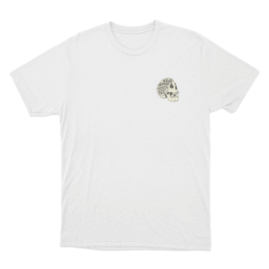 Milo Rossi Northeast Tour Skull Unisex T Shirt White