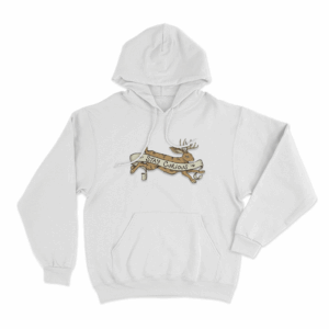 Stay Curious Unisex Hoodie White
